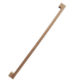 Natural wooden furniture handle 40.5 cm - elegance and durability