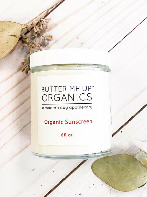 Natural Organic Sunscreen / Safe Sunscreen / Non-Nano Zinc Oxide